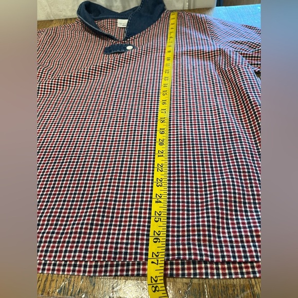 ❤️CAROLINA COLOURS Plus – Vintage Plaid Sailor Top – Size 20W - Picture 9 of 9